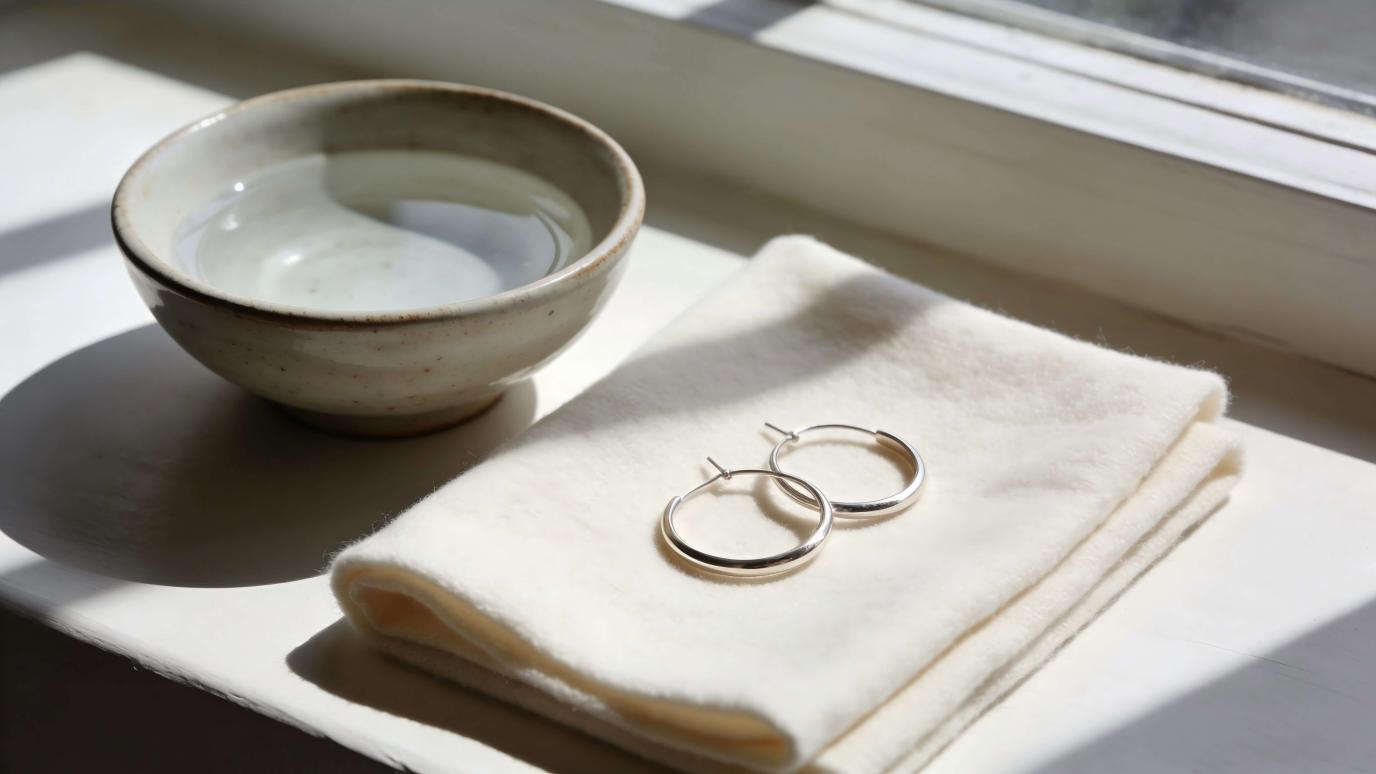 gentle care cleaning silver plated jewelry