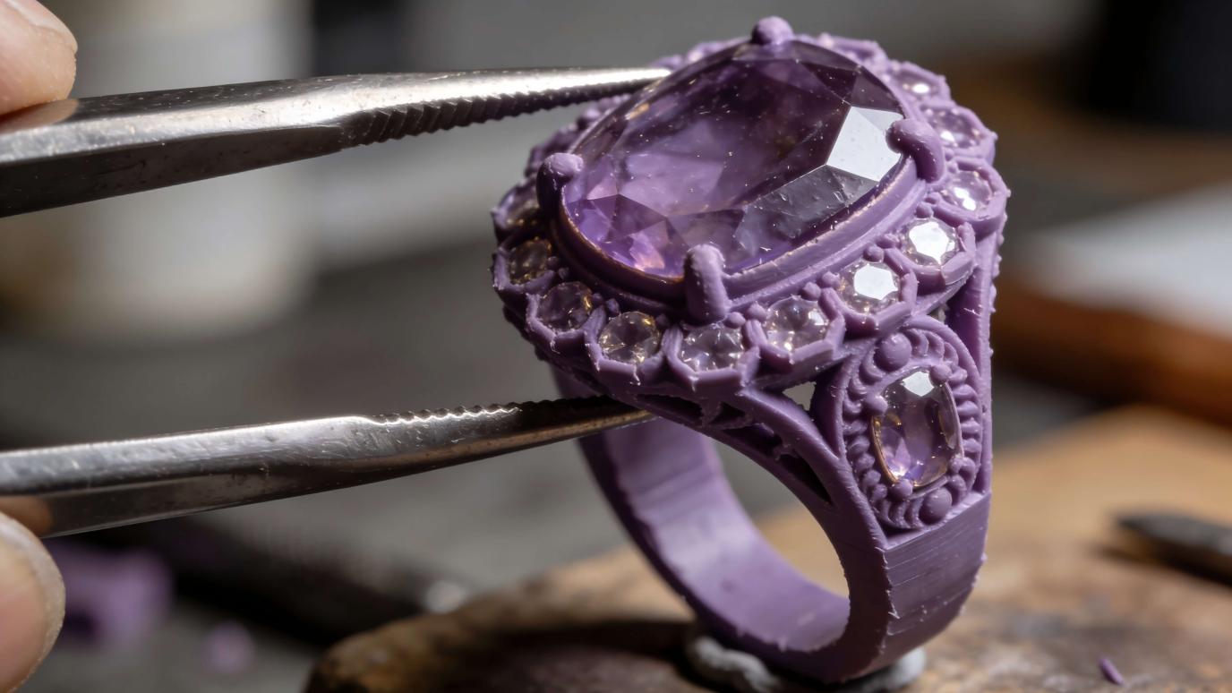jewelry wax casting mode prototype